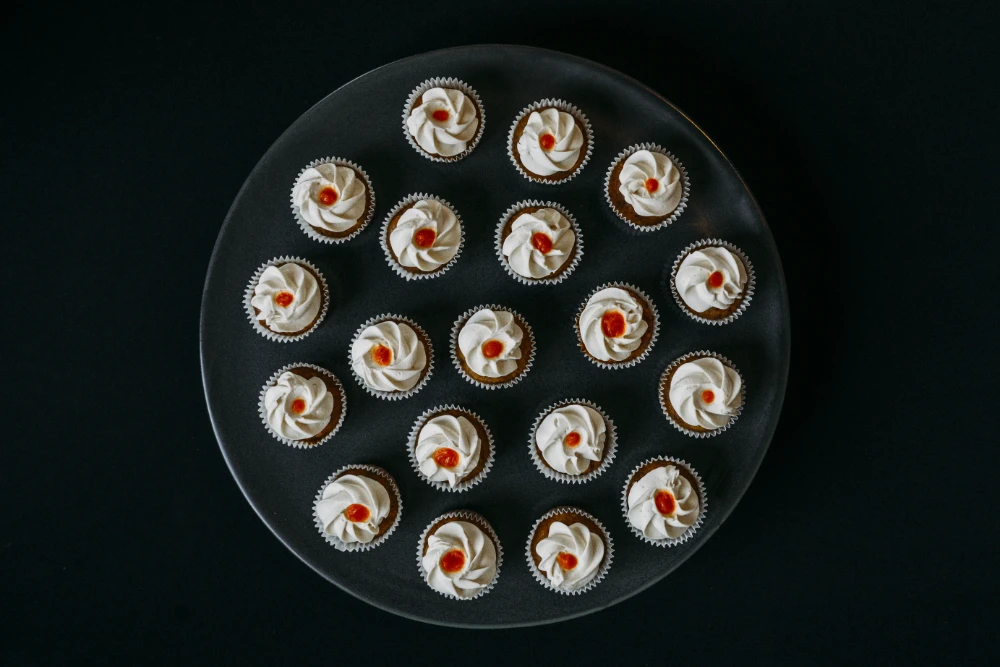 Karotten Maracuja Cupcakes